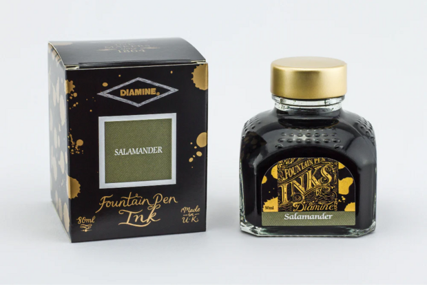 Diamine - Salamander - Inkt sample