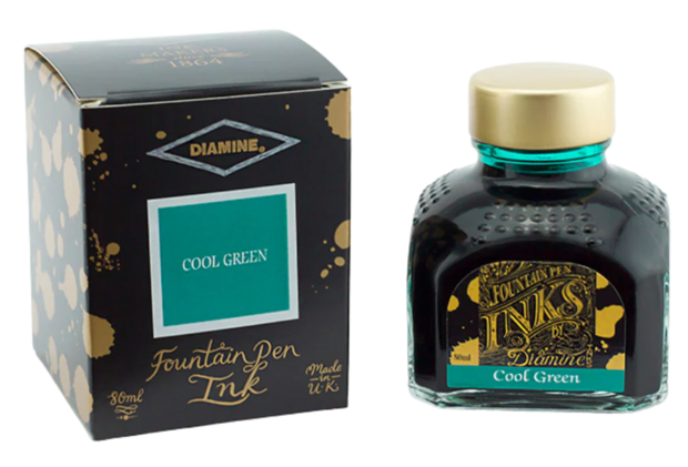 Diamine - Cool Green - Inkt sample