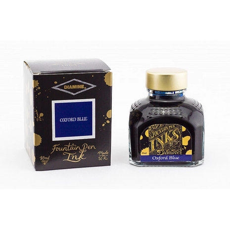 Diamine - Oxford Blue - Inkt sample