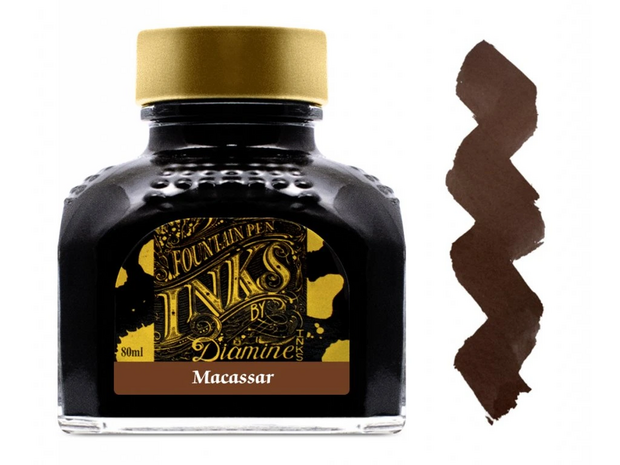 Diamine - Macassar - Inkt sample