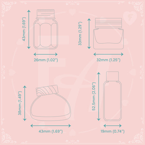 Stamp set F - Felicity&#039;s Attic