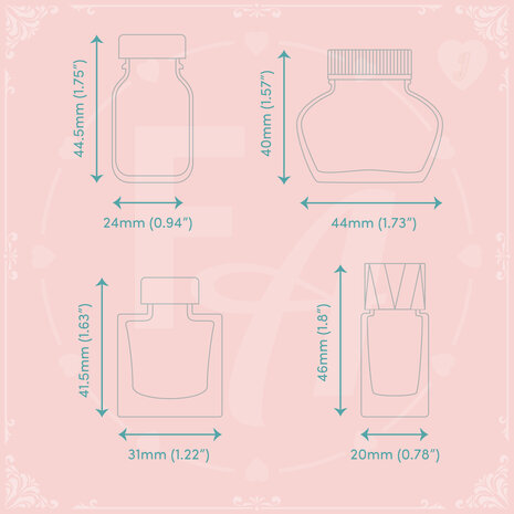 Stamp set J - Felicity&#039;s Attic