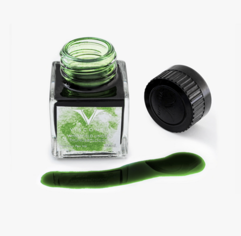 Visconti - van Gogh - Wheatfield under Thunderclouds - Inkt sample