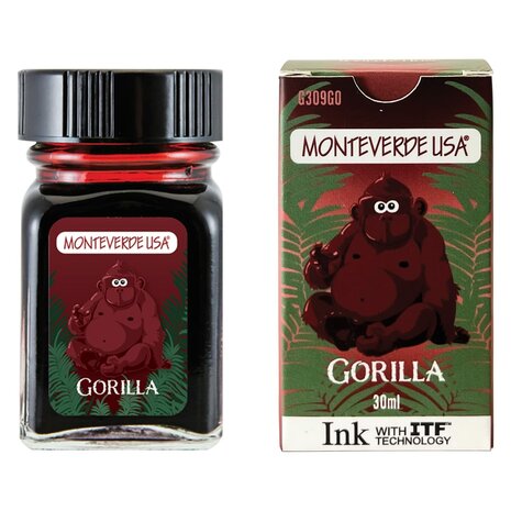 Monteverde - Jungle Ink Collection - Gorilla - Inkt sample