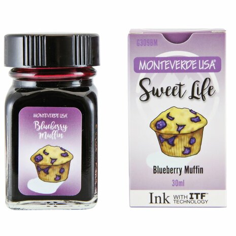 Monteverde -Sweet Life Collection - Blueberry Muffin - Inkt sample