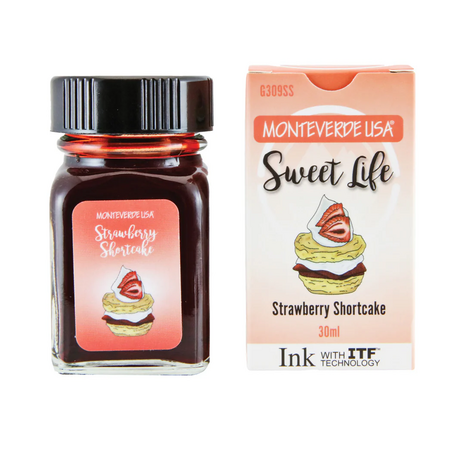 Monteverde -Sweet Life Collection - Strawberry Shortcake - Inkt sample