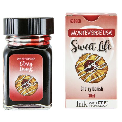 Monteverde -Sweet Life Collection - Cherry Danish - Inkt sample