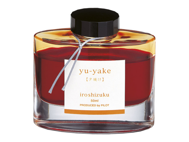 Pilot Iroshizuku - yu-yake - inkt sample