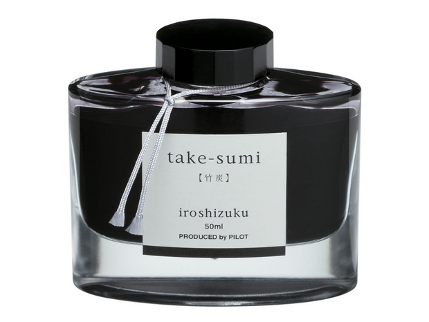 Pilot Iroshizuku - take-sumi - inkt sample
