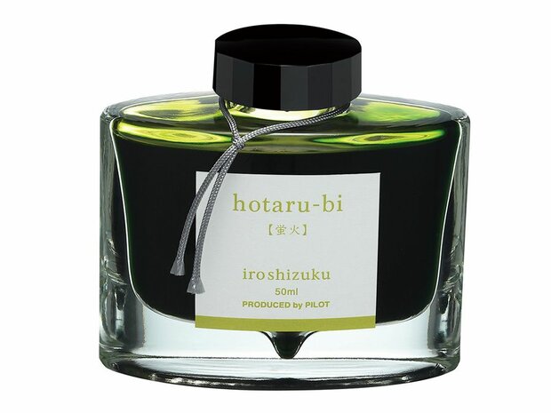 Pilot Iroshizuku - hotaru-bi - inkt sample