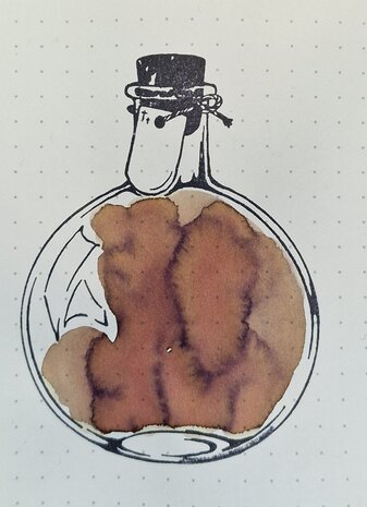 Kitty Inkpot - A certain Yam - Inkt sample