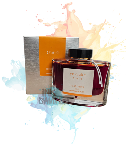 Pilot Iroshizuku - yu-yake - inkt sample
