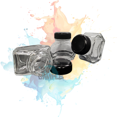 Inktfles leeg - 30 ml - nieuw