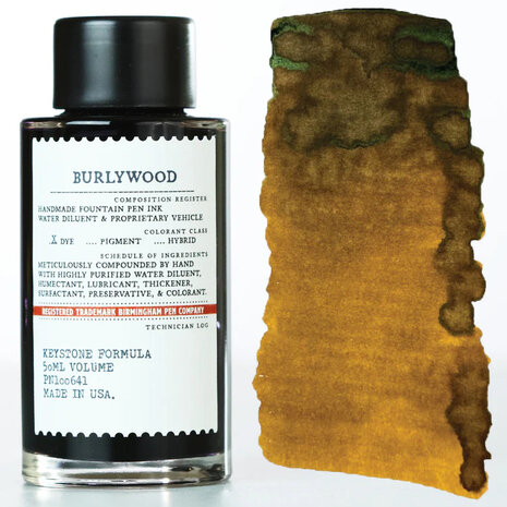 Birmingham Pen Company - Burlywood - Inkt sample
