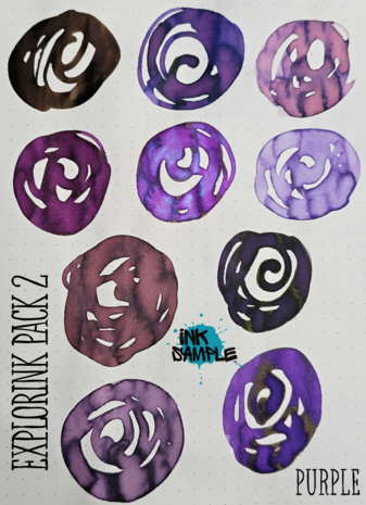 ExplorINK pack 2 - paars  - limited edition