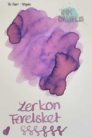 Zerkon - Forelsket - inkt sample