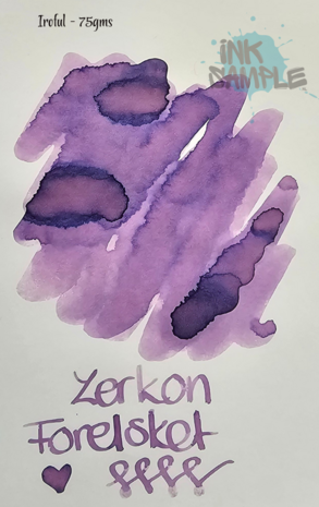 Zerkon - Forelsket - inkt sample