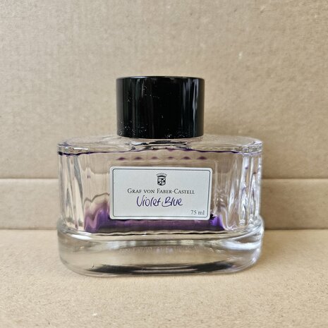 Inktfles leeg - Graf von Faber-Castell - 75 ml - LEEG! gebruikt