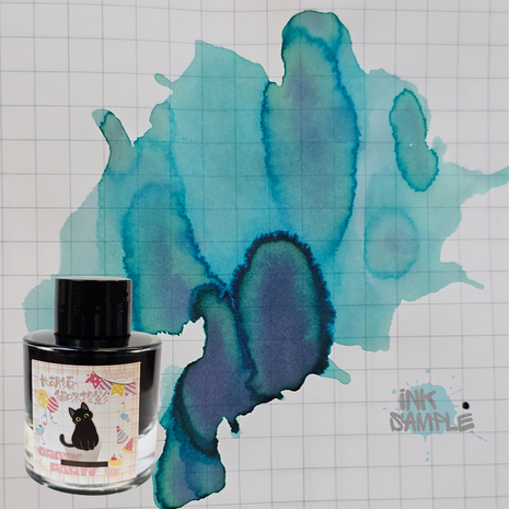 Kitty Inkpot - Long Wiskered Cat Projection