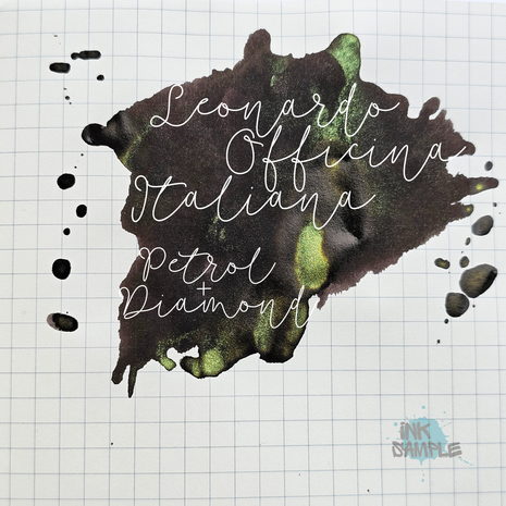 Leonardo Officiana Italiana - Petrol + Diamond shimmerink