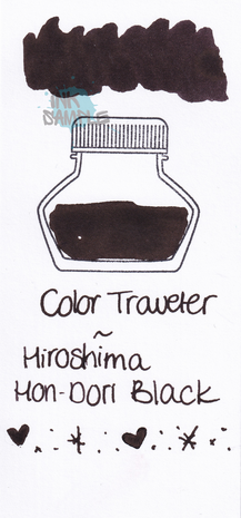 Color Traveler - Hiroshima Hon-Dori Black