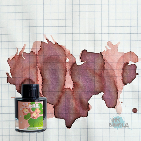 Kitty Inkpot - Wind Weaves the Begonia