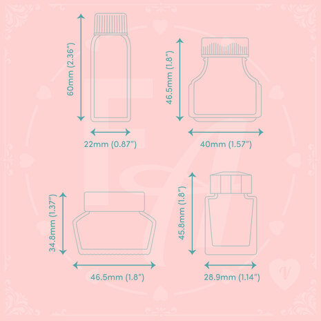 Stamp set - V - Felicity's Attic