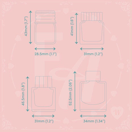 Stamp set - W - Felicity's Attic