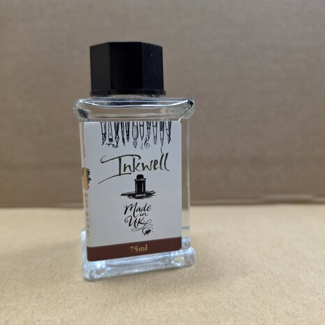 Empty ink bottle - Diamine - Inkwell - 75 ml - EMPTY! Used