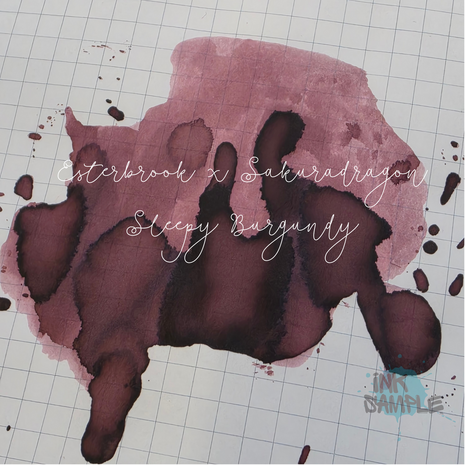Esterbrook x Sakuradragon  - Sleepy Burgundy