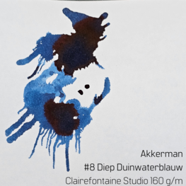 Akkerman - #8 Diep Duinwaterblauw - Inksample