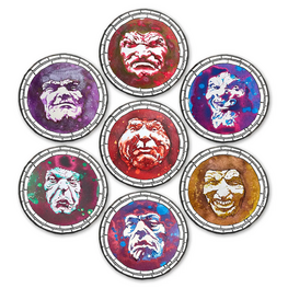 ExplorINKpack - Cult Pens - 7 Deadly Sins - complete serie - 7 samples